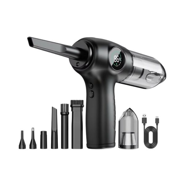 2in1 Air Blower&Vacuum Cleaner Cordless Duster Blower With LED Display