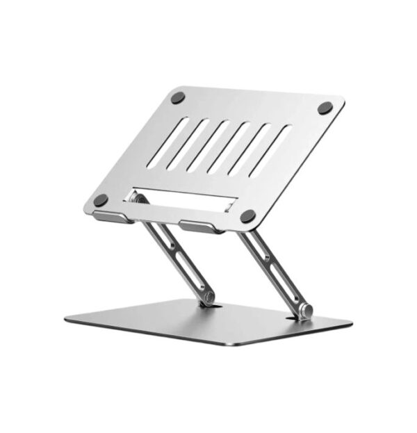 Ergonomic Aluminum Alloy Laptop Stand – Adjustable, Foldable & Ventilated | Universal Compatibility (9.6"–17.3")