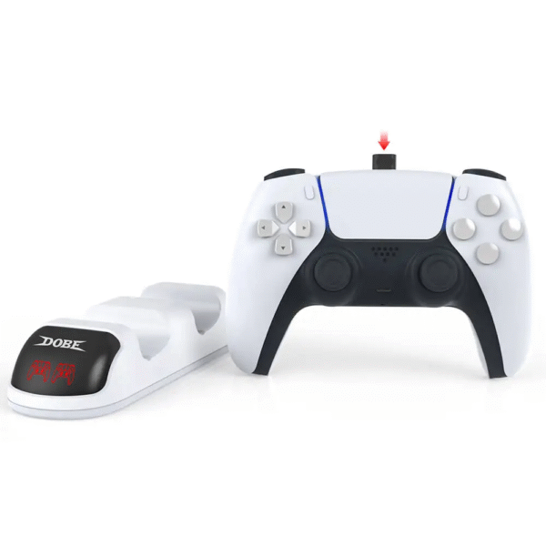 Dobe Dual Sense Dual Controller Charging Dock for PS5