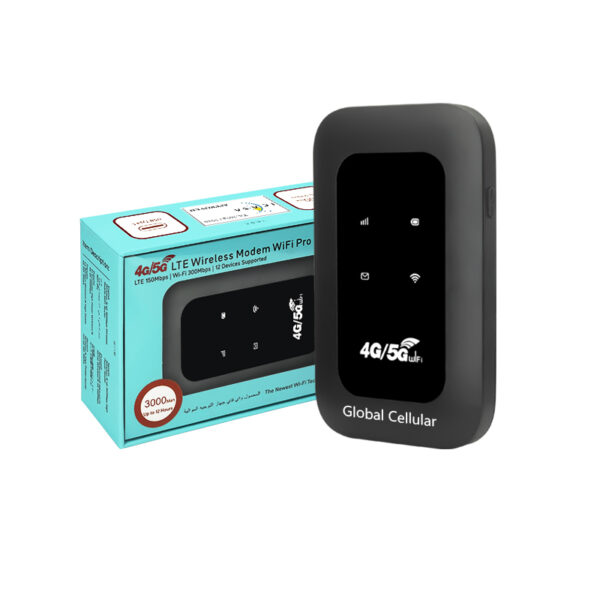 4G/5G LTE Pocket WiFi Router Mobile Hotspot-3000mAh Battery-With Sim Slot | GC